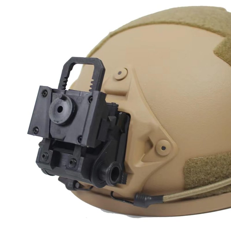 Night Vision Mount,NVG Tactical Helmet Mount, for L4g24 NVG, Plastics(Black)