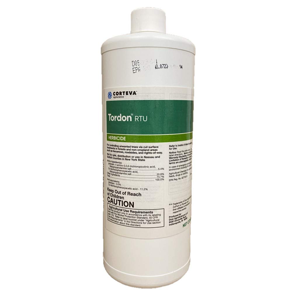 Tordon RTU Specialty Herbicide - Effective Woody Plant & Tree Killer - 1 Qt Size