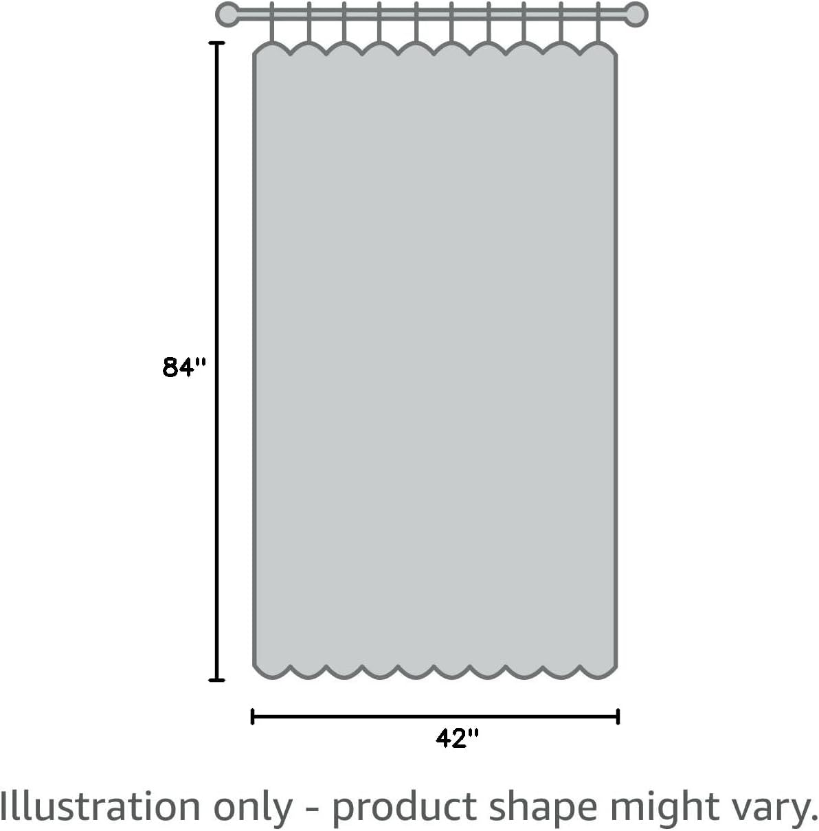 MIULEE 100% Blackout Linen Texture Curtains - Thermal Insulated Natural Beige Drapes | 42 x 84 Inches (2 Panels)