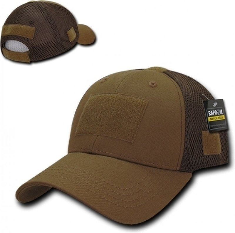 Rapdom Tactical Low Crown Air Mesh Tactical Caps, Coyote