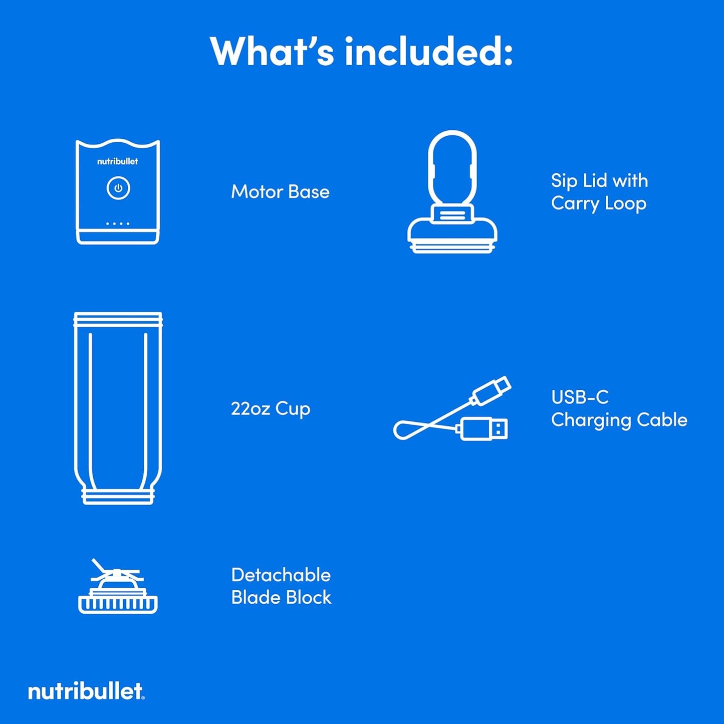Nutribullet Flex Portable Blender - Powerful & Compact Design | Gunmetal Gray