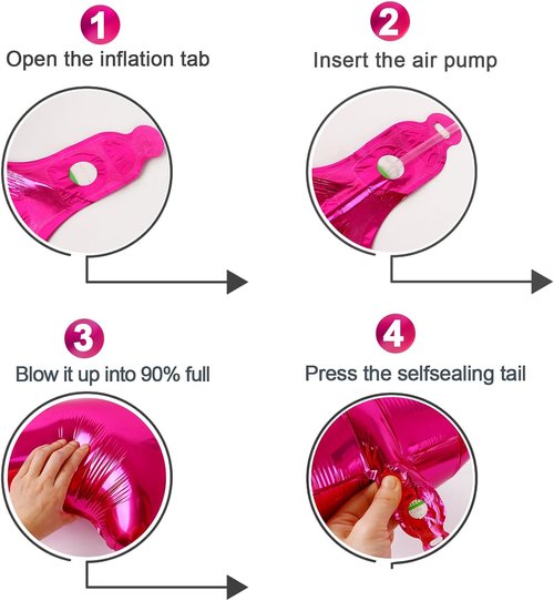 Hot Pink Number 60 Balloon - 40 Inch 60th Birthday Decorations for Women | Vibrant Party Supplies