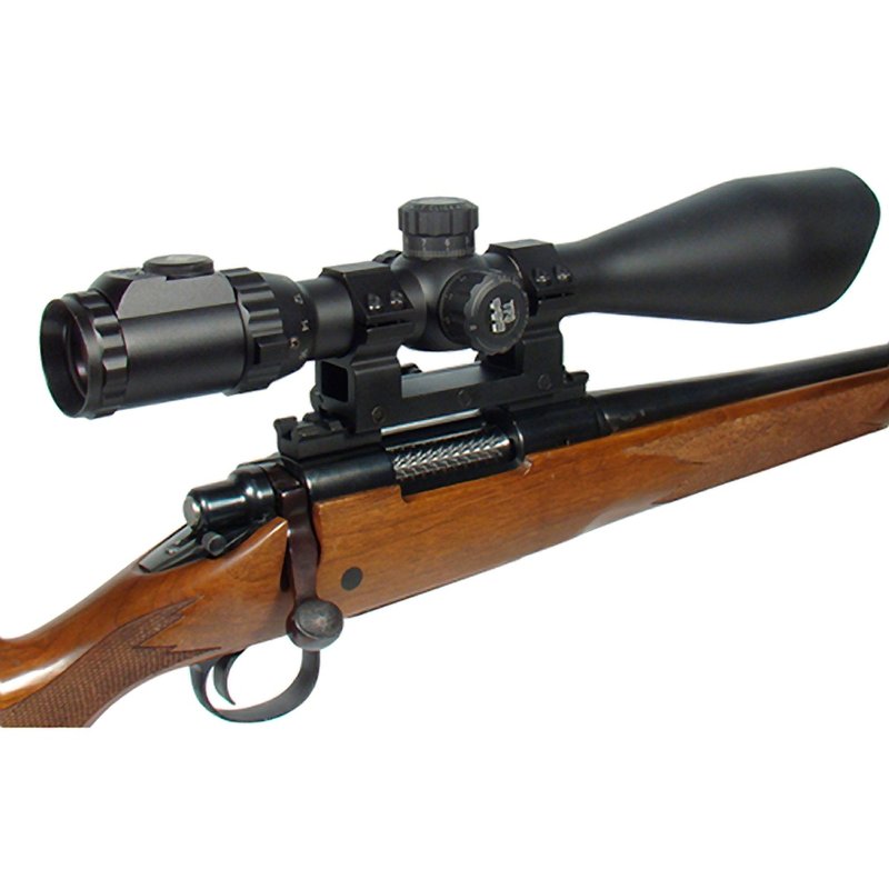 UTG Scope Mount for Remington 700 Short Action Rifle, Steel , Black