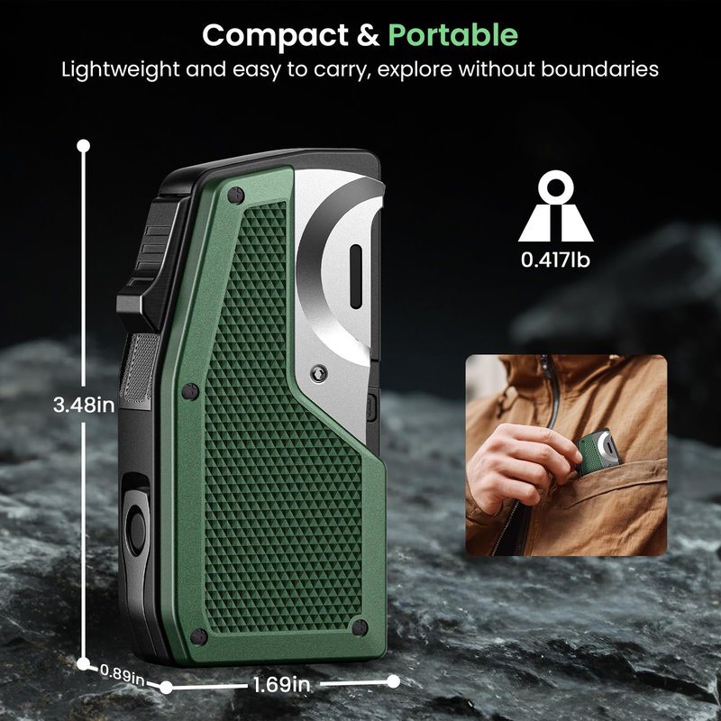 All-in-One Torch Lighters with Straight Cutter, Punch, Holder, Windproof Dual Jet Flame Torch Lighter, Refillable Butane Torch Lighters with Gift Box for Men, Multi-function Accessories for Men Luxury