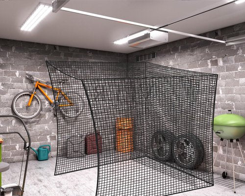 Fahnemt Golf Batting Cage Net for Indoor or Outdoor Golf Practice (10 * 10 * 10ft)