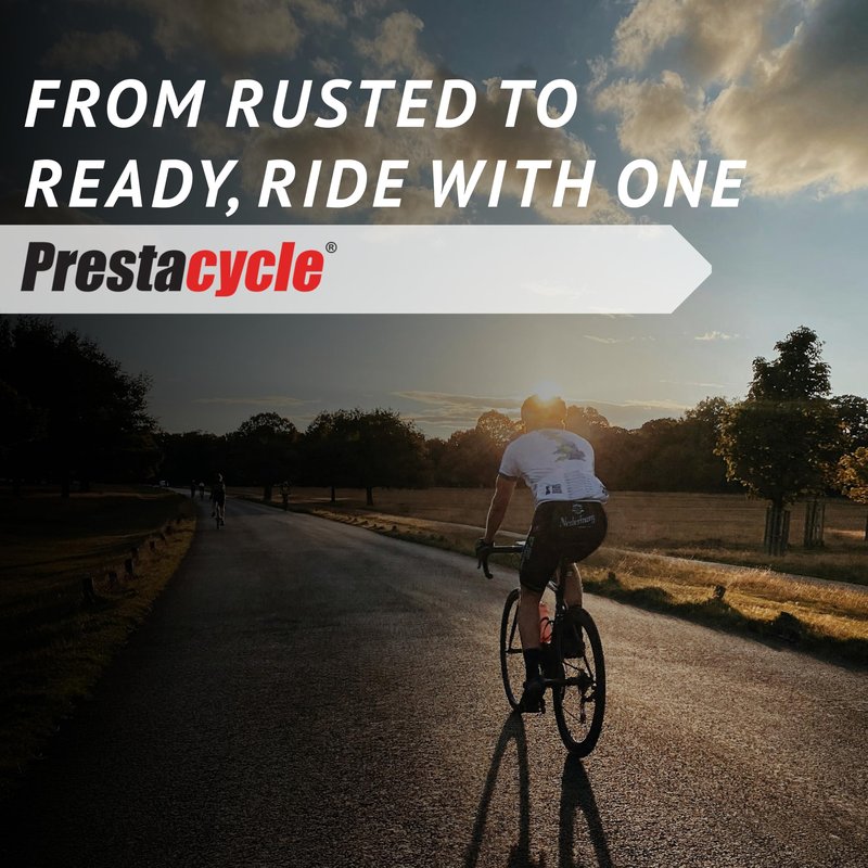 Prestacycle One Liquid - 4 Oz – All-in-One Bio-Based Bicycle Lube, Degreaser, Cleaner, Rust Remover & Protectant, Wet & Dry Chain Lubricant, USDA Certified, No Petroleum or Alcohol