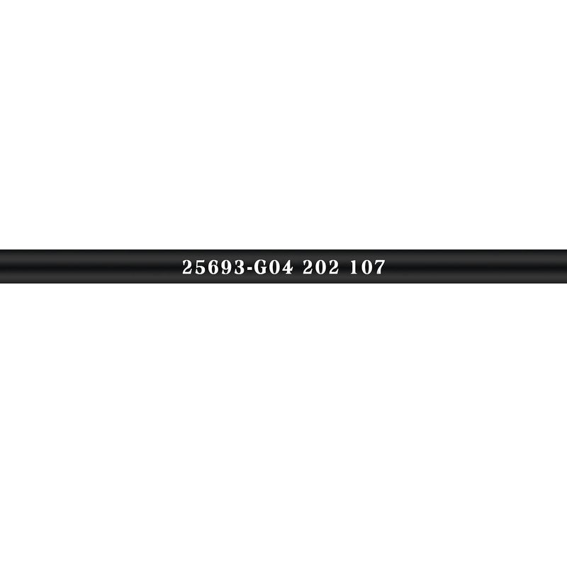 10L0L 25-1/2" 25693-G04 Choke Control Cable for EZGO TXT Medalist 1994-up Gas Golf Cart, Replace OEM 25693G04