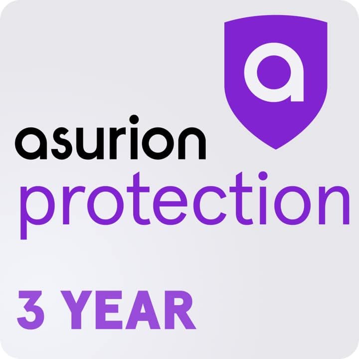 ASURION 3-Year Electronics Protection Plan - Comprehensive Coverage for Devices Priced $50-$59.99