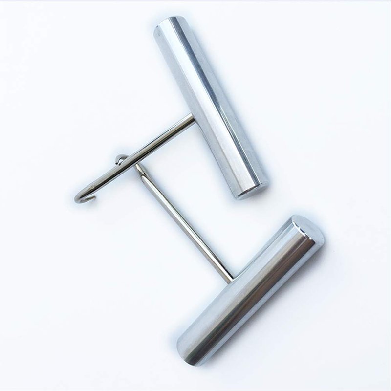 Mike Racquet String Pull Hook for Tennis Badminton String, Silver colour