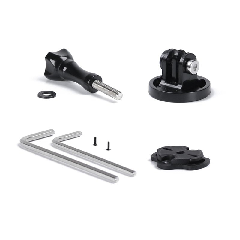 NELboNs Quick Release Sport Action Camera Mount Compatible with IGPS Port M80 Out-Front Bike Bracket Threaded Mount for Bicycle Lights Holder