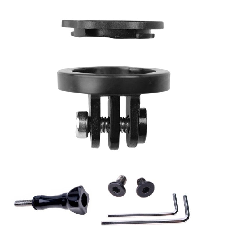 NELboNs Quick Release Sport Action Camera Mount Compatible with IGPS Port M80 Out-Front Bike Bracket Threaded Mount for Bicycle Lights Holder