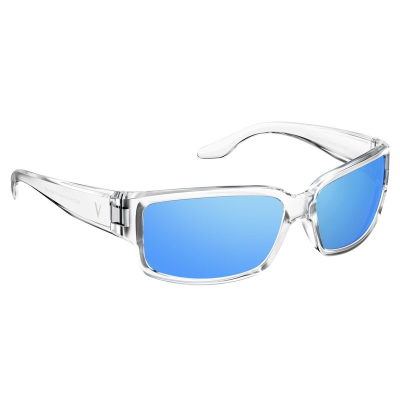 Vanmage Summerlin Polarized Sports Sunglasses for Men Women, UV400 Protection HD Lens, Lightweight for Fishing, Driving (Frame: Matte Black/Lens: Clear Rose/VLT: 51%)