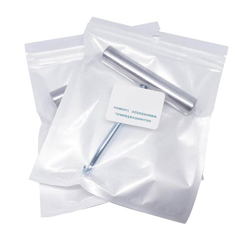 Mike Racquet String Pull Hook for Tennis Badminton String, Silver colour