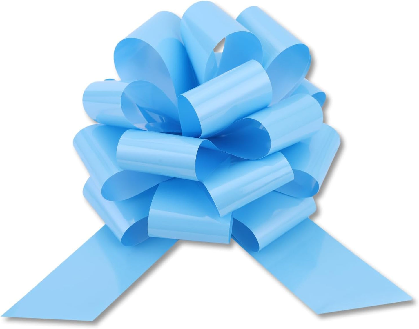 Pull Bow by Large | 12-Inch Light Blue Gift Bow Set - Perfect for Presents, Parties & Decorations