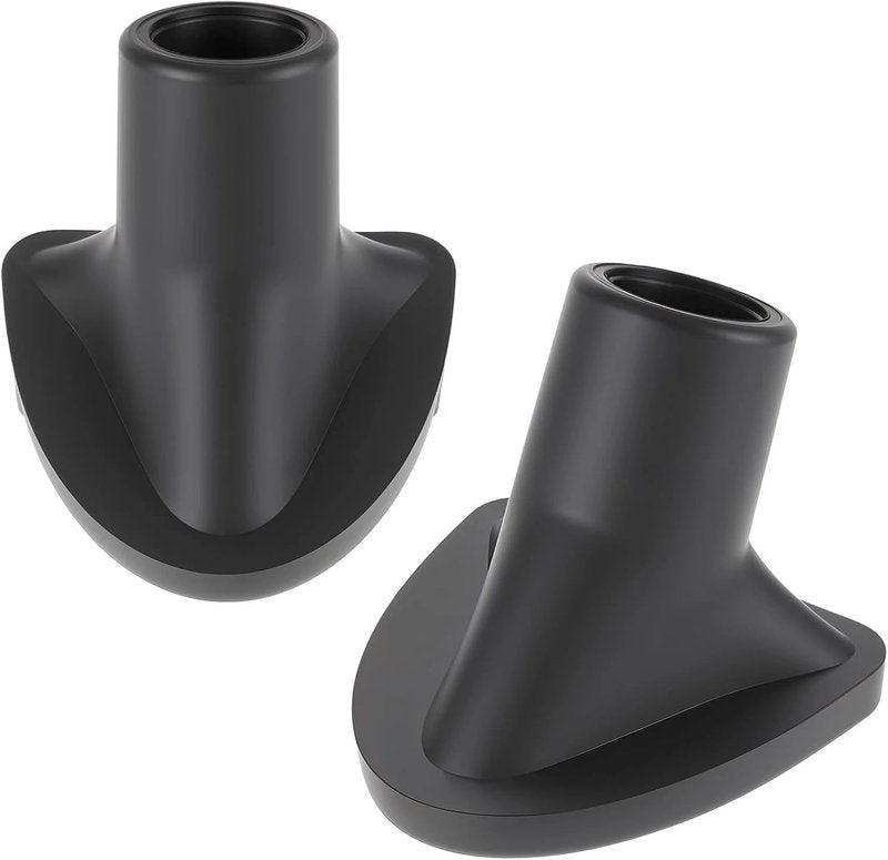 2pk Black Universal Golf Bag Stand Feet – Durable Rubber, Anti-Slip for Turf/Rain, Tool-Free Install (Fits Most Brands)
