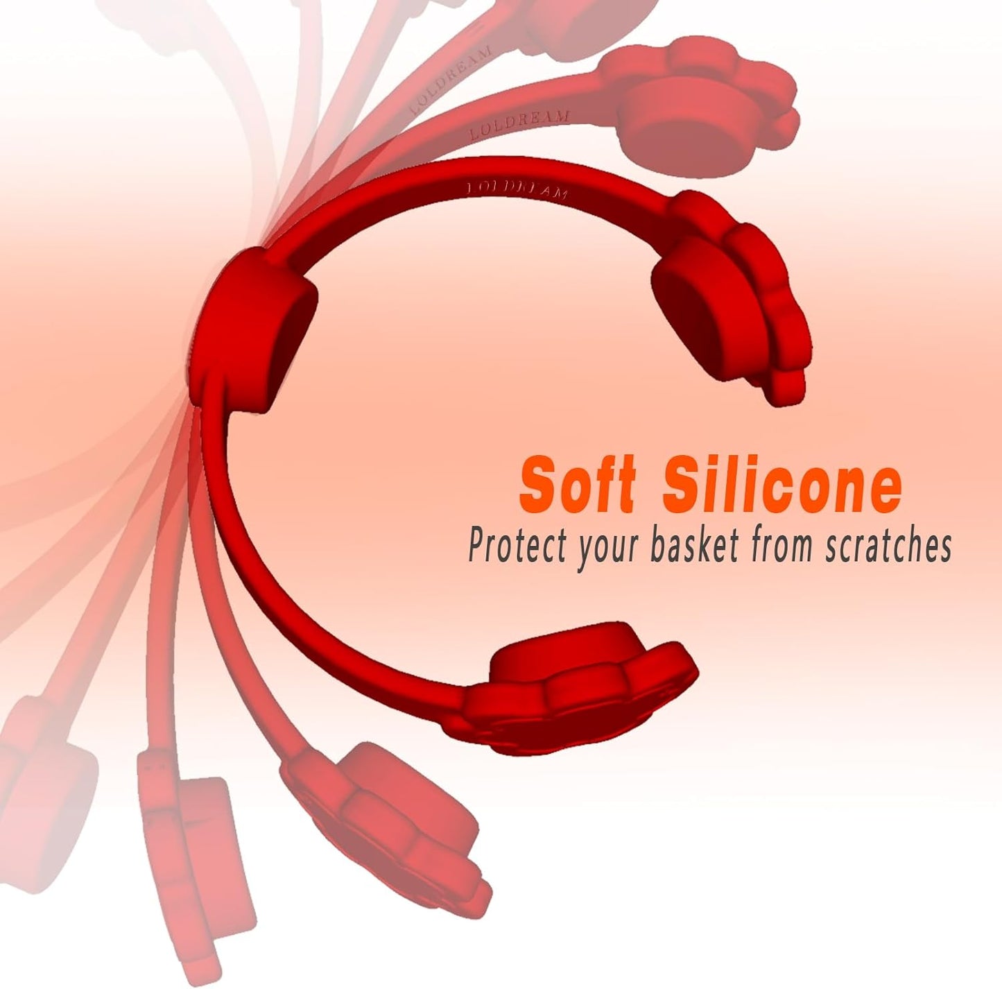 Skiennix Air Fryer Magnets - 12Pcs Silicone Buckle for Securely Holding Parchment Paper Liners