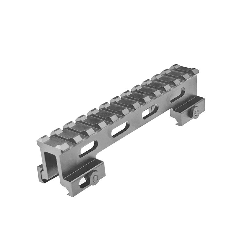 Lion Gears Tactical Picatinny/Weaver 1" Slim Riser Bridge Mount BM1210, 5" Long 12 Slots