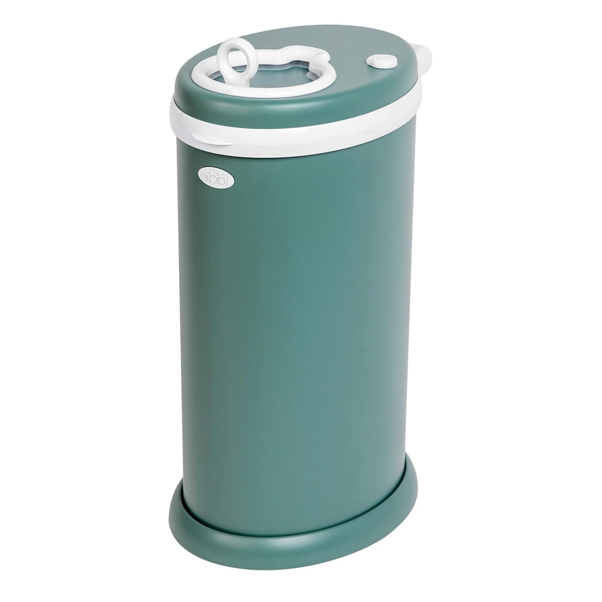 Ubbi Stainless Steel Diaper Pail - Odor Locking Design, No Special Bags Needed | Award-Winning Essential