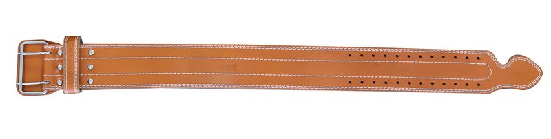 Weight Power Lifting Belt 4” Wide Cobra Grips Best Premium Genuine Leather Belt for Men & Women Adjustable Weightlifting Back Support (Orange, Medium 32"-40)