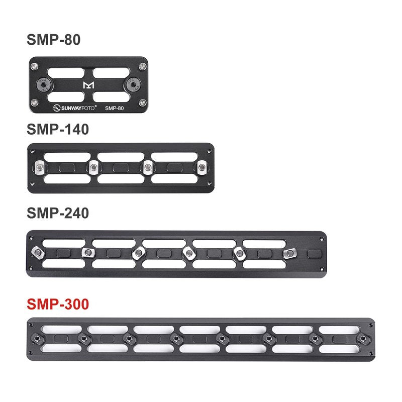11 inch Arca Swiss Adapter M lok Rail for Rifles,300 mm Long, 2520