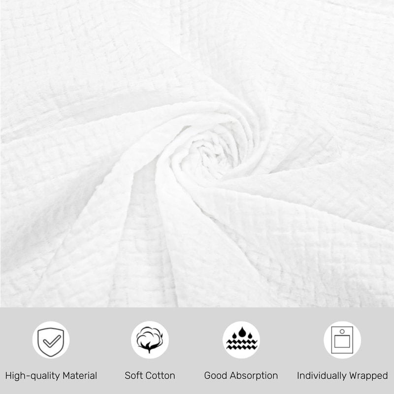 Nagpew 100 Pieces Compressed Towels, Mini Disposable Face Towel Tablets, Portable Soft Toilet Napkin Paper Tablet for Beauty Salon, Camping, Hiking, Sport, Traveling, Home Wipe