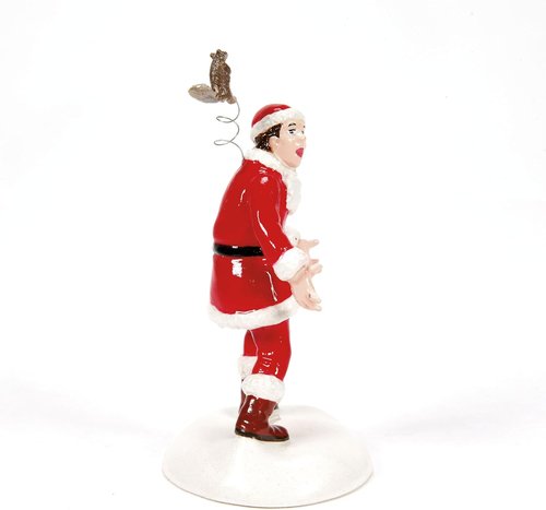 Department 56 | National Lampoon's Christmas Vacation Squirrel Figurine - 4 Inch, Multicolor Decor