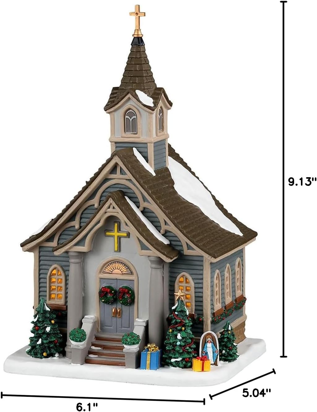 Lemax Small Town Church - Charming Holiday Decor for Festive Displays | 35066