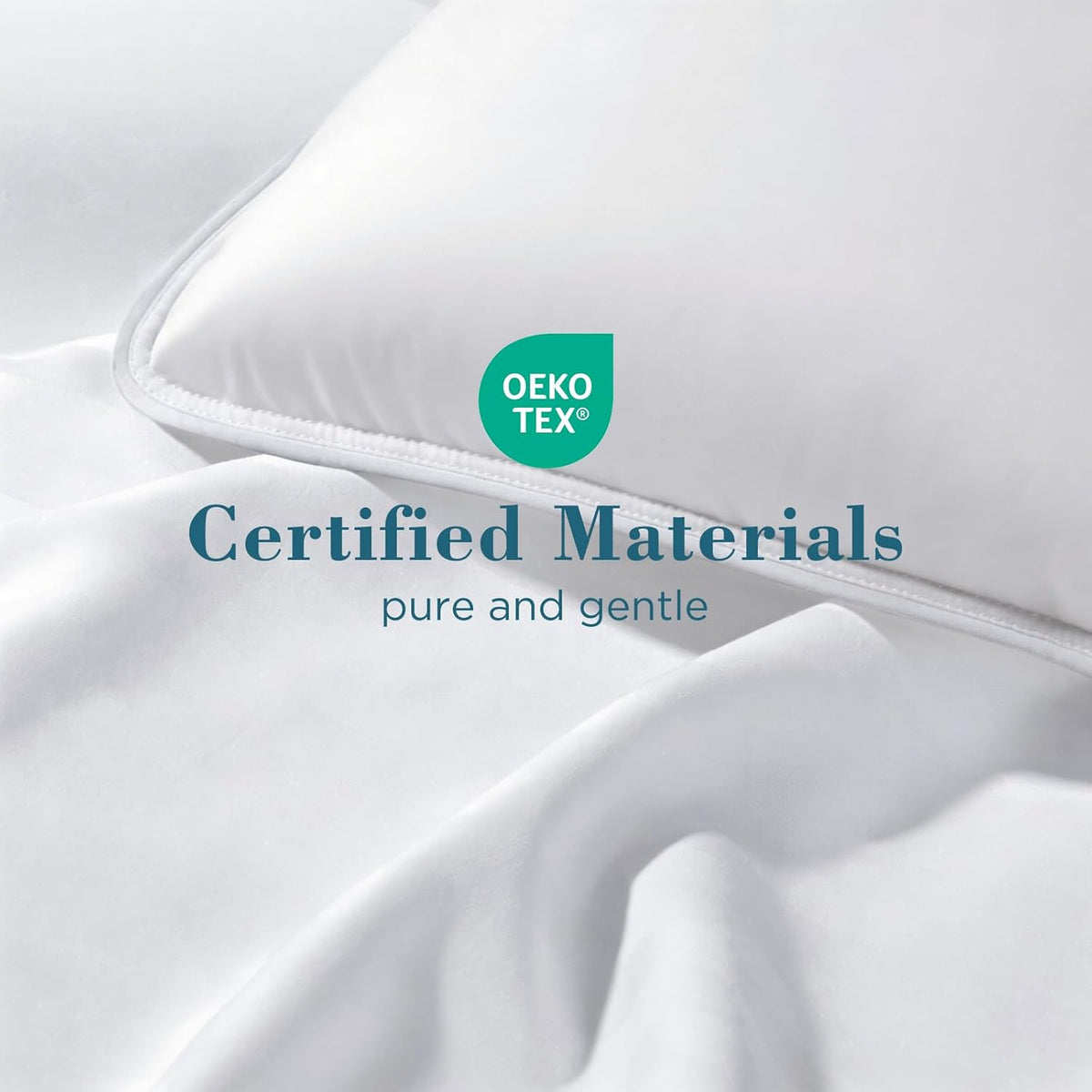 Viewstar King Size Bed Pillows - Set of 2 Soft Down Alternative for All Sleep Positions | White