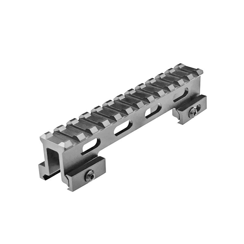 Lion Gears Tactical Picatinny/Weaver 1" Slim Riser Bridge Mount BM1210, 5" Long 12 Slots