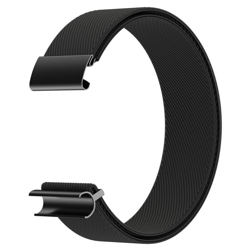 YOFUNTLE Stretchy Bands Compatible for WHOOP 4.0 - Breathable Nylon Strap Wristband - Soft, Comfort, Durability, Breathable, Easy to Use and Adjustable (Black)