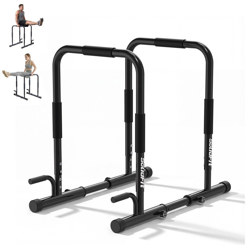 SolidFit Dip Bar & Push Up Bar Black ZZ