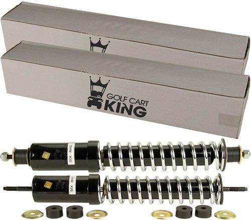 EZGO TXT & Medalist 1994-Up Golf Cart Front Heavy Duty Coil Shocks - Set of 2