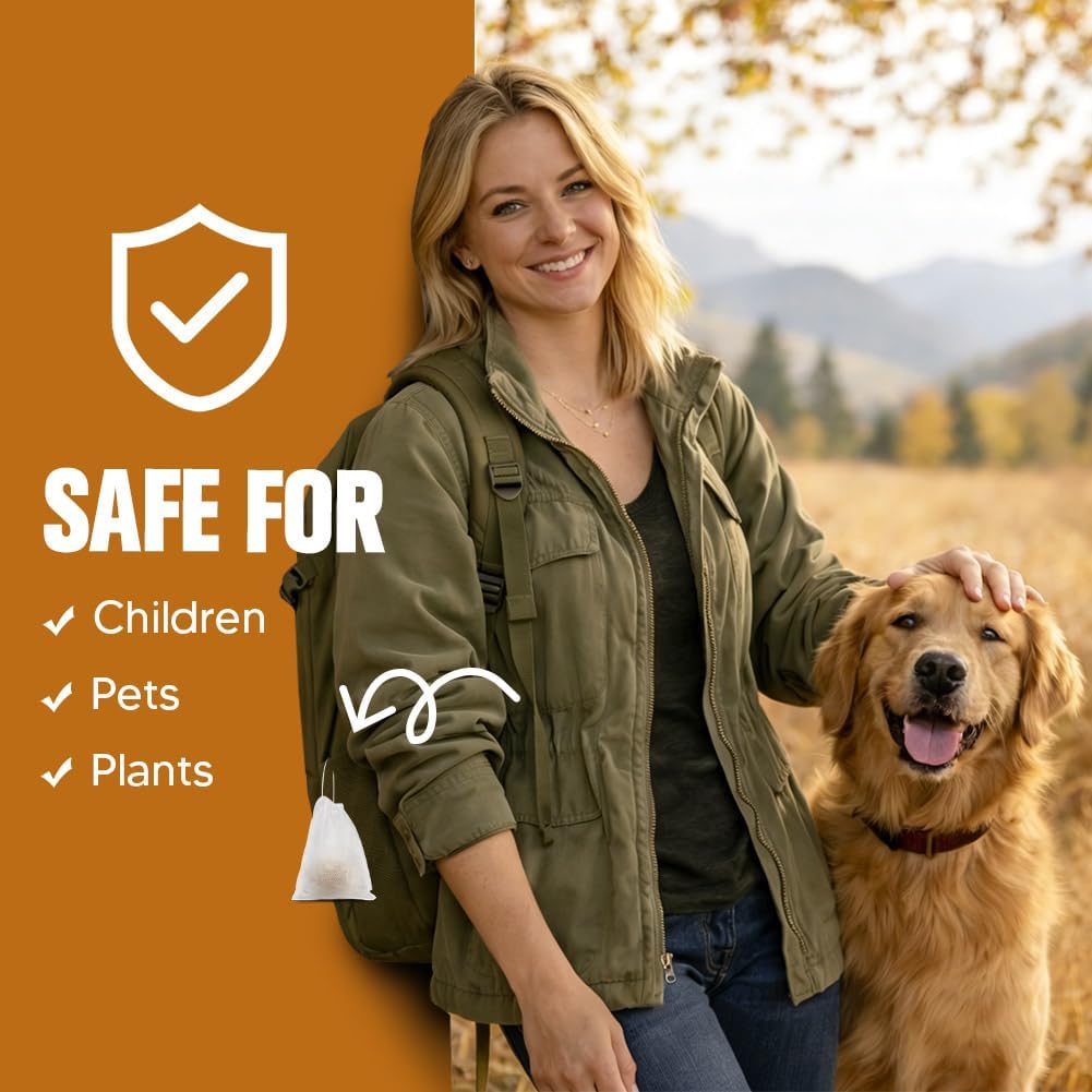 AUDQQM Mosquito Repellent Balls - Effective Indoor & Outdoor Mosquito Control | Lasts 60 Days - 8 Pack