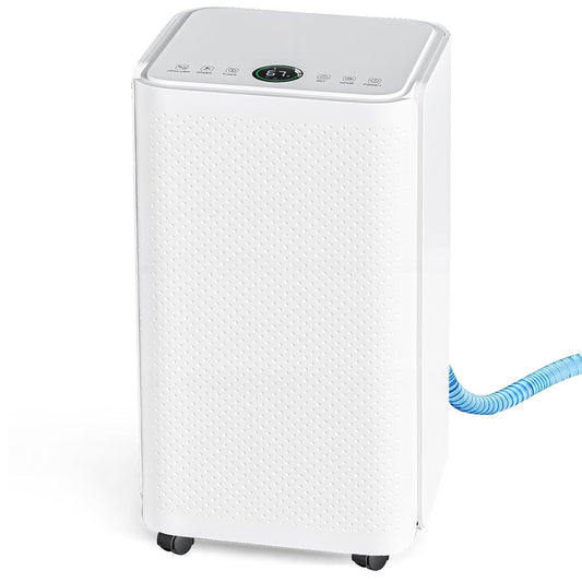 NEWBULIG 30-Pint Dehumidifier - Smart Humidity Control for 2,000 Sq.Ft | Quiet 38dB Operation, Ideal for Home & Basement
