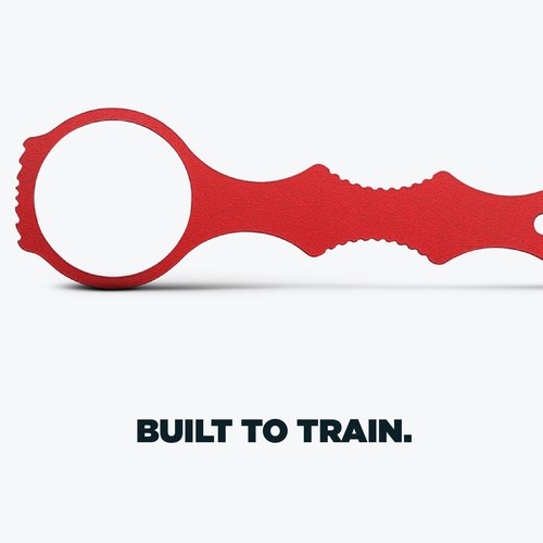 Benchmade - SOCP 176T Tactical Training Dagger Knife with Red 400C Handle (176T)