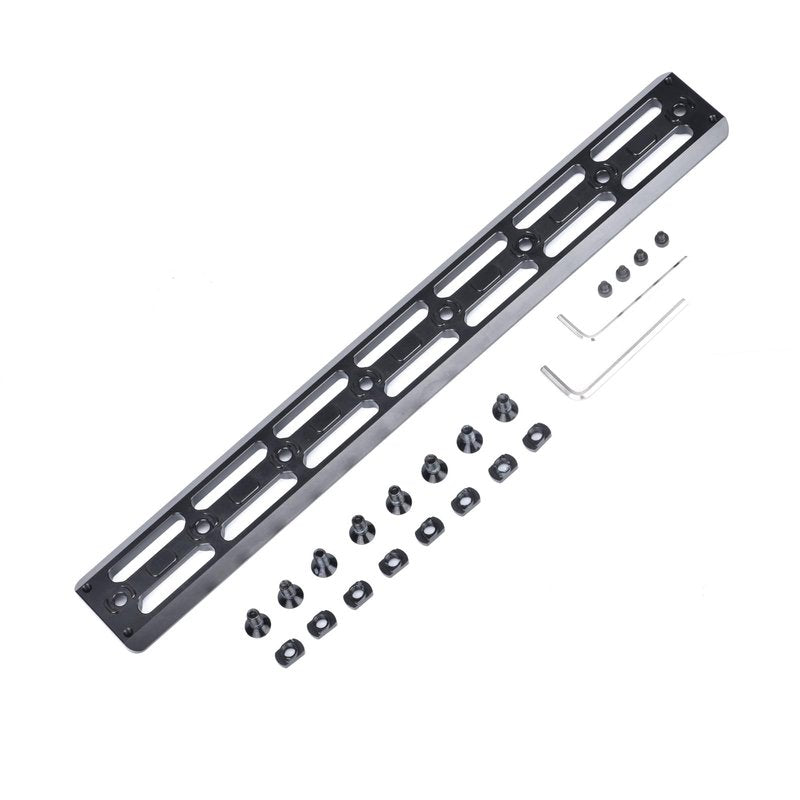 11 inch Arca Swiss Adapter M lok Rail for Rifles,300 mm Long, 2520