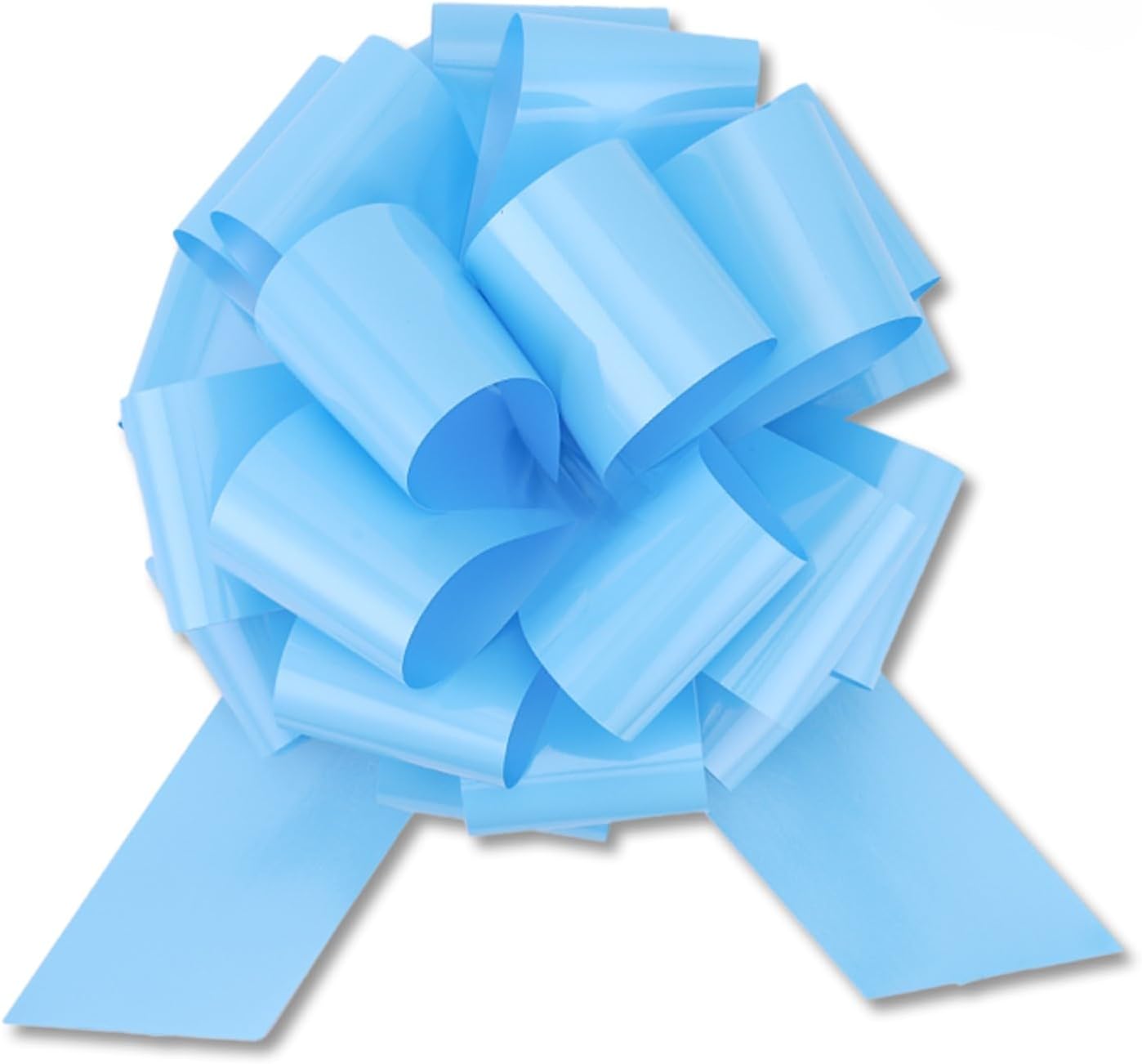 Pull Bow by Large | 12-Inch Light Blue Gift Bow Set - Perfect for Presents, Parties & Decorations