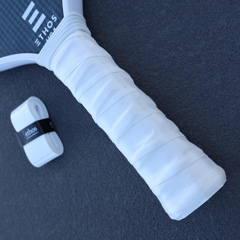 Pickleball Paddle Grip - Pro Undergrip, Ethos Pickleball - Tennis Elbow & Wrist Support - Vibration Dampening - Contoured Shape for Secure Grip
