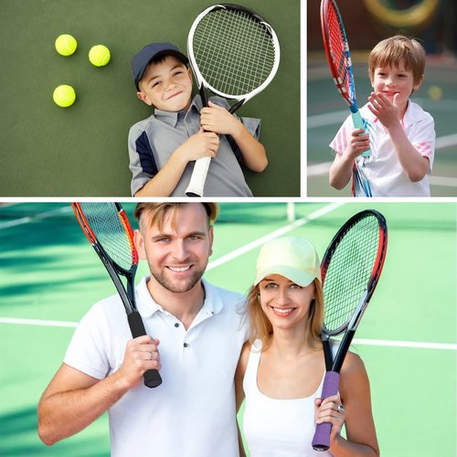 EPDPLAY 20 PCS Tennis Racket Grip Tape, Badminton Overgrips for Anti-Slip and Sweat Absorbent Grip, Stretchy Anti Slip Velvety Comfort Protector Handle Sweatbands for Fishing