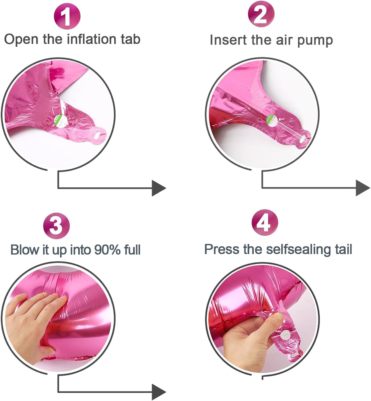 Pink Number Balloon - 40 Inch 0 Balloon for Birthday Decorations | Perfect Party Supplies for Women