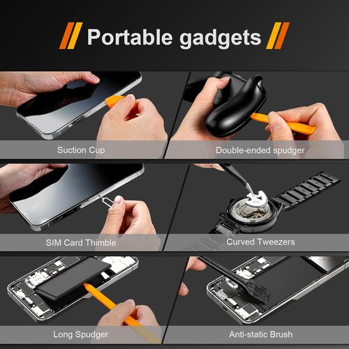 JOREST Precision Screwdriver Set - 40Pcs Mini Repair Tools for Macbook, PC, iPhone & More