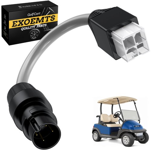EXOEMTS 4-Pin Diagnostic Cable Adapter for Club Car Golf Cart, Compatible with Curtis 1311/1313 Speed Code Handheld Programmer, Replaces OEM 101909901 & 102251501, Molex Port Programming Connector