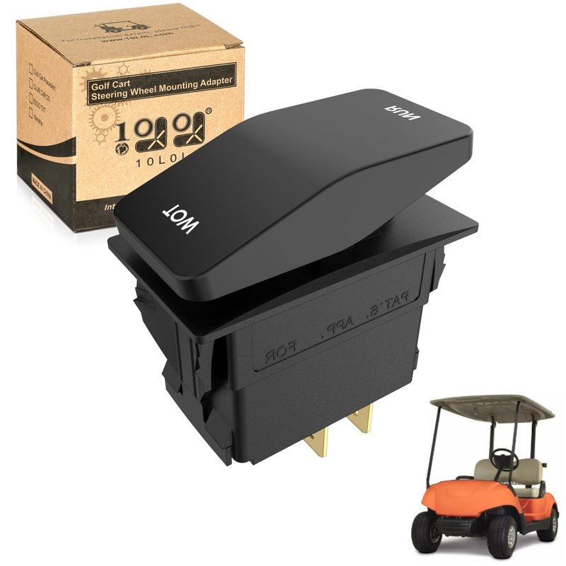 10L0L Golf Cart Tow/Run Switch for Yamaha G29 Electric Golf Cart (2010-2014) jw2-H2727-00, Golf Cart Accessories, Run Tow Switch