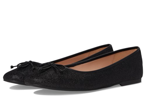 Cole Haan Women's Yara Soft Ballet Flats, Black Glitter Mesh, 11-B US