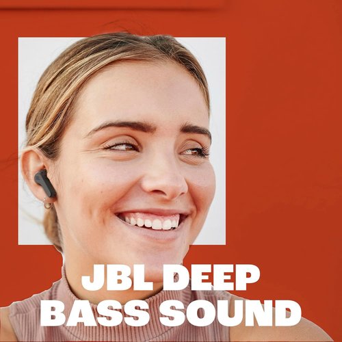 JBL Vibe Beam - True Wireless Earbuds with Deep Bass Sound & VoiceAware | 32-Hour Battery Life, Black