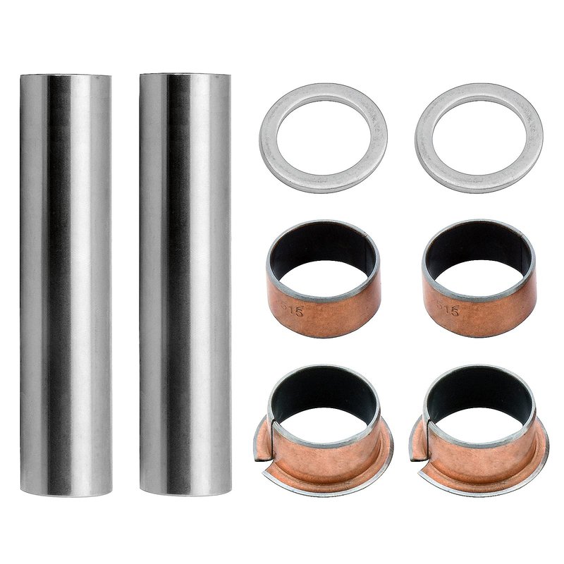 Roykaw Golf Cart Spindle Assembly Bushing and Spindle King Pin Tube Kit Compatible with EZGO RXV, TXT, 2-Five, ST-Series Models, Included Bushing/Washer, 8 PCS, OEM# 70648G01, 70749G01, 70745G01
