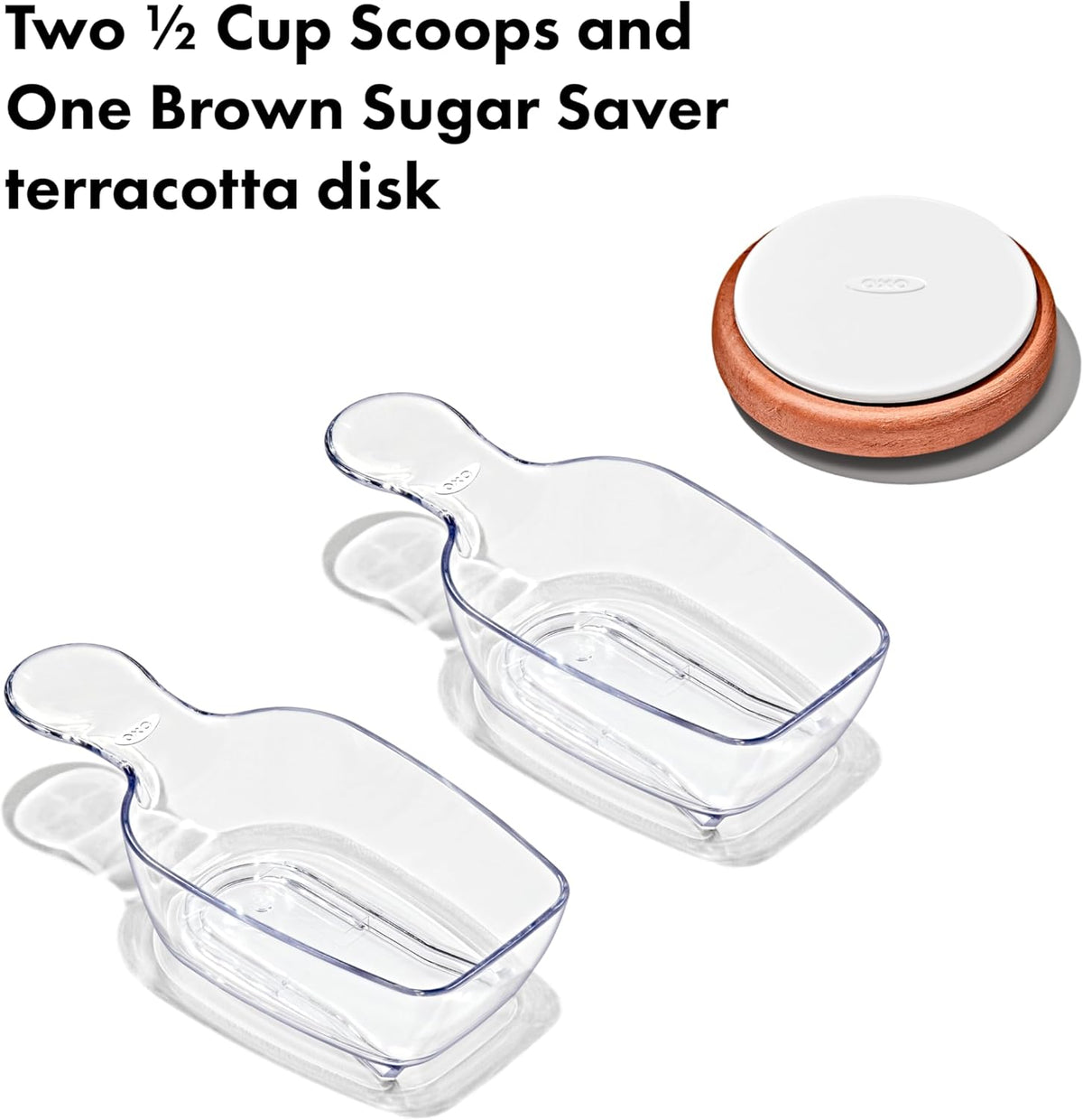 OXO Good Grips Baking POP Container Set - 8-Piece Prelabeled Storage Solution for Freshness