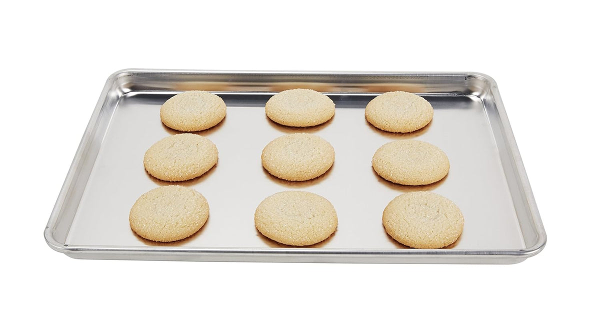 Vollrath Wear-Ever Half-Size Sheet Pan - Durable Aluminum, 18" x 13" for Perfect Baking
