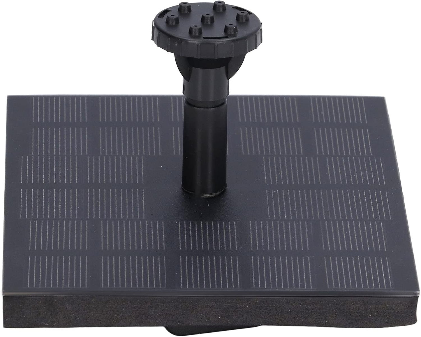 Skiennix Solar Bird Bath Fountain - 6 Nozzle Monocrystalline Pump for Outdoor Garden & Pond