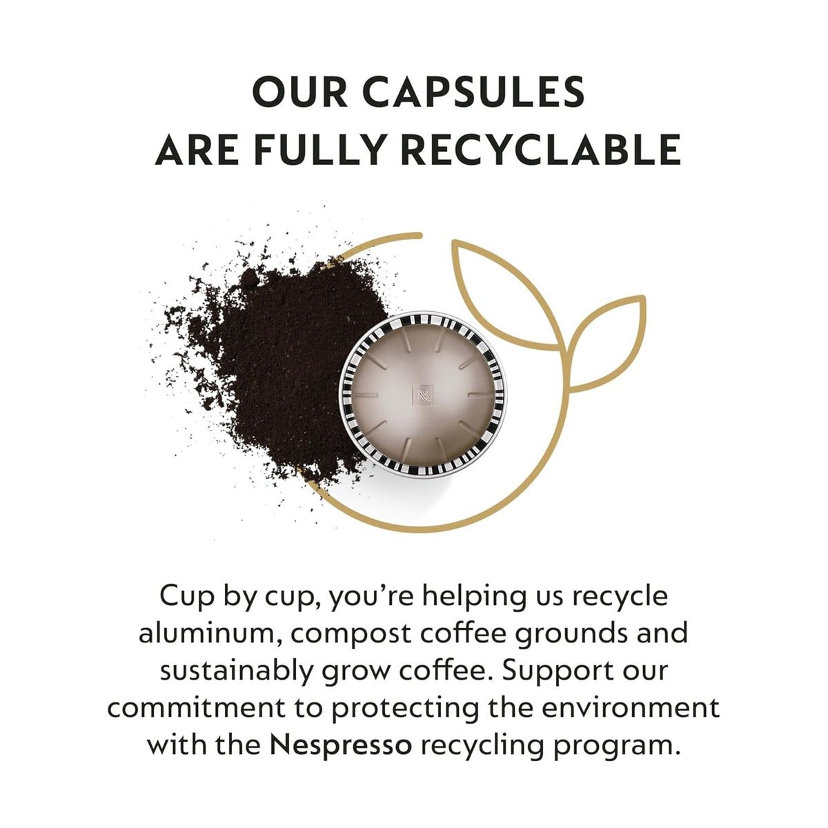 Nespresso Vertuo Capsules - Arondio Gran Lungo Americano Medium Roast Coffee Pods | 30 Count, 5.0oz Brew